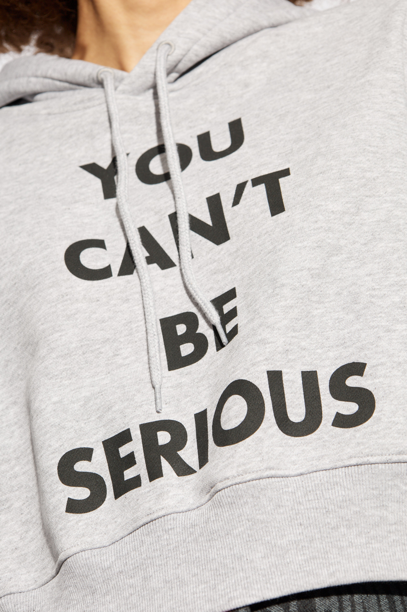 Grey Hooded sweatshirt Moschino Vitkac Canada